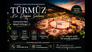 Türmüz Kır Düğün Salonu’ndan 5 Çifte Ücretsiz Düğün Fırsatı
