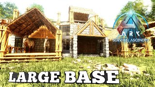 Building A Large Base | Ark Survival Ascended