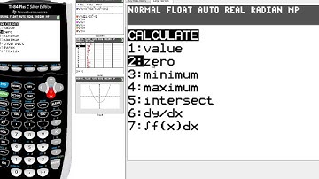 4.5 Finding Zeros of Polynomials with TI84
