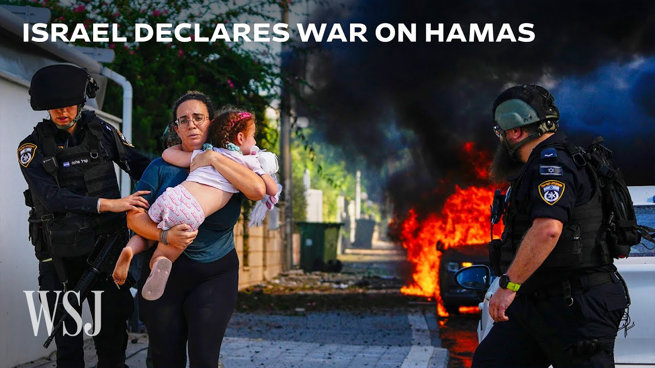 ⁣Israel Declares War On Hamas Following Unprecedented Wide-Scale Attack | WSJ