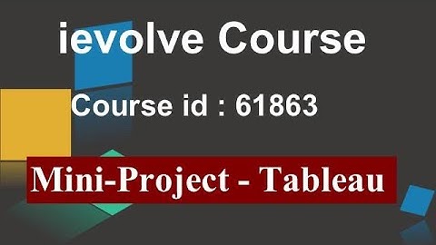 Mini Project Tableau | Fresco Play | Course id | 61863