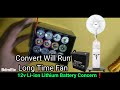Dry Cell Battery Convert Lithium Li-ion Battery @Bdguitarmusic