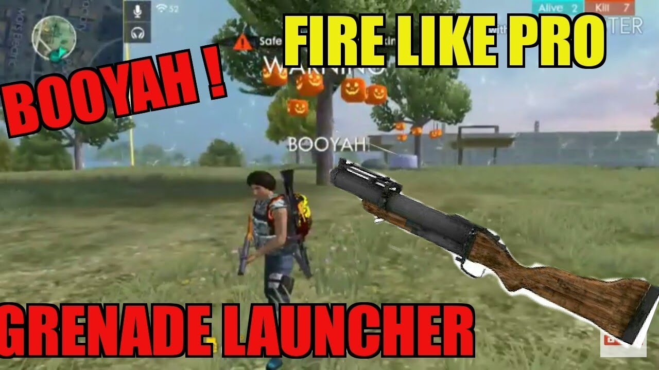 How To Use Grenade Launcher Like A Pro Free Fire Ranked