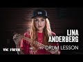 Lina  Anderberg | Vic Firth Drum Lesson