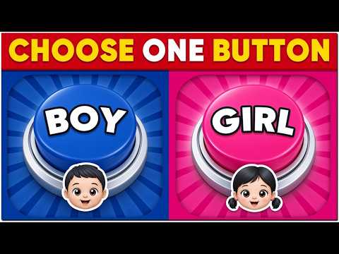 Can You Make The Right Choice? 💎 BOY vs GIRL 🔵🔴