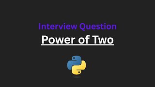 Power of Two - Leetcode 231 - Python