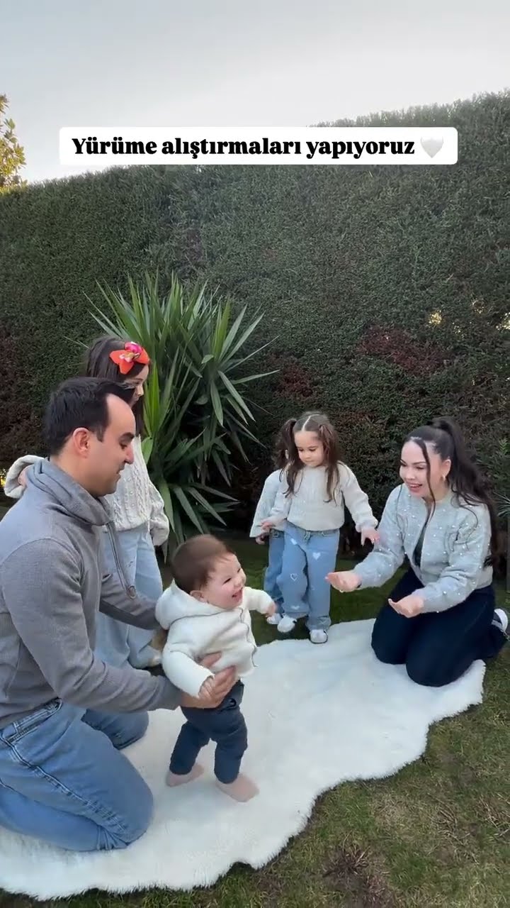 Yürüme alıştırmaları yapıyoruz ❤️