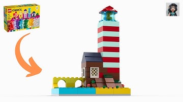 LIGHTHOUSE Lego classic 11035 ideas How to build