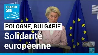 La Pologne et la Bulgarie 