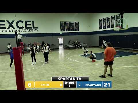 Excel Christian Academy Lady Spartans Volleyball Game October 9th, 2026