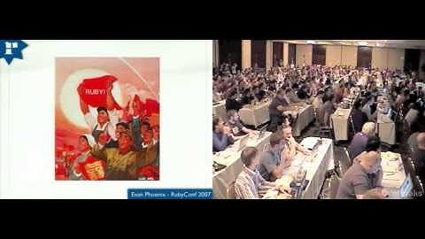 Ruby Conference 2007 Rubinius by Evan Phoenix