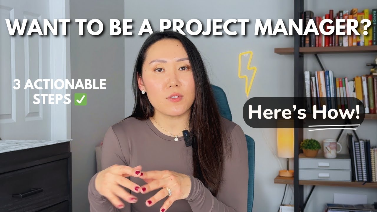 Want to be a Project Manager? 3 STEPS to kickstart your career - YouTube