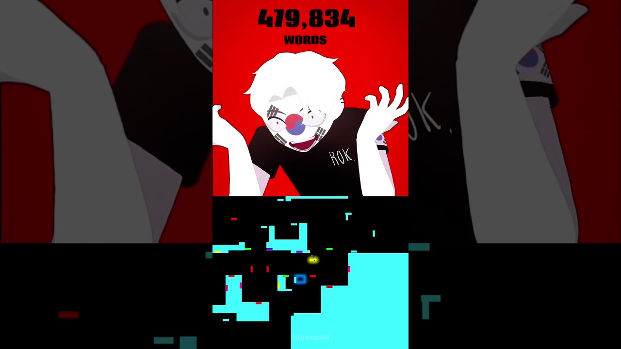 WE HAVE THE MOST WORDS XANE ANIMATION Blue Bouncing Square