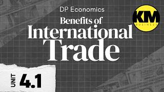 IB Economics 4.1: Benefits of Trade & Comparative Advantage (PPC & Calculations)