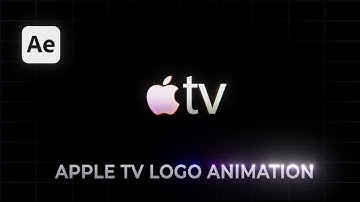 Recreating the Apple TV Logo Animation | Easy After Effects Tutorial