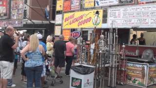 LeBron's Akron White&Blue National rib festival 2014 featuring 1964 band.