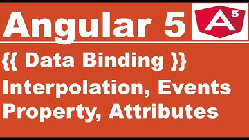 Angular 5 - Beginners guide to Data Binding