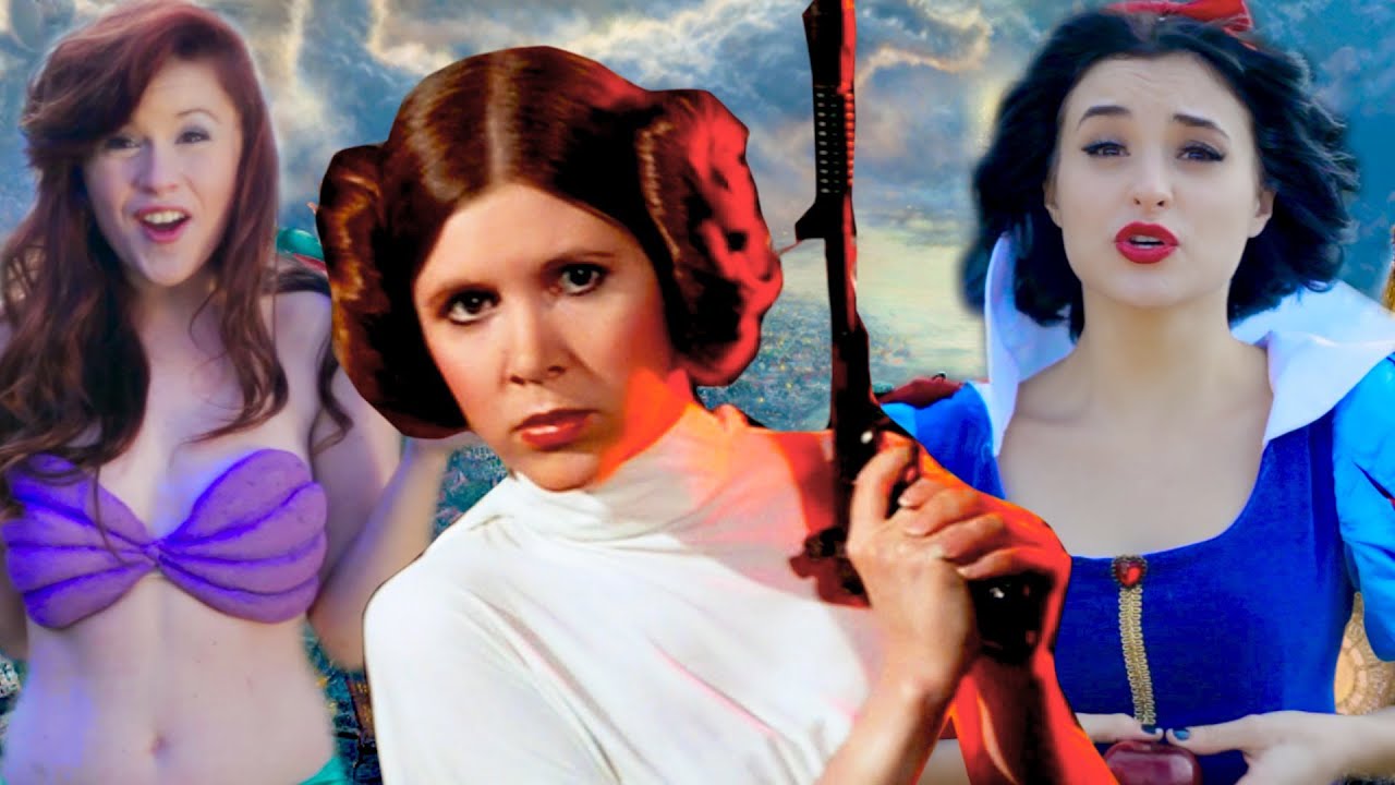tafel Bowling Gronden Disney Princess Leia - Star Wars Disney Princesses! - YouTube