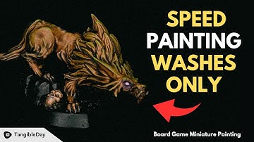 Paint Board Game Miniatures Fast with Washes (Simple, Satisfying)