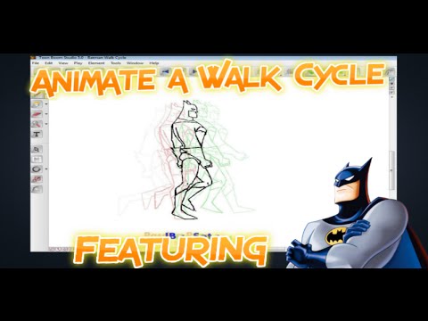 Walk Cycle Animation Tutorial - YouTube