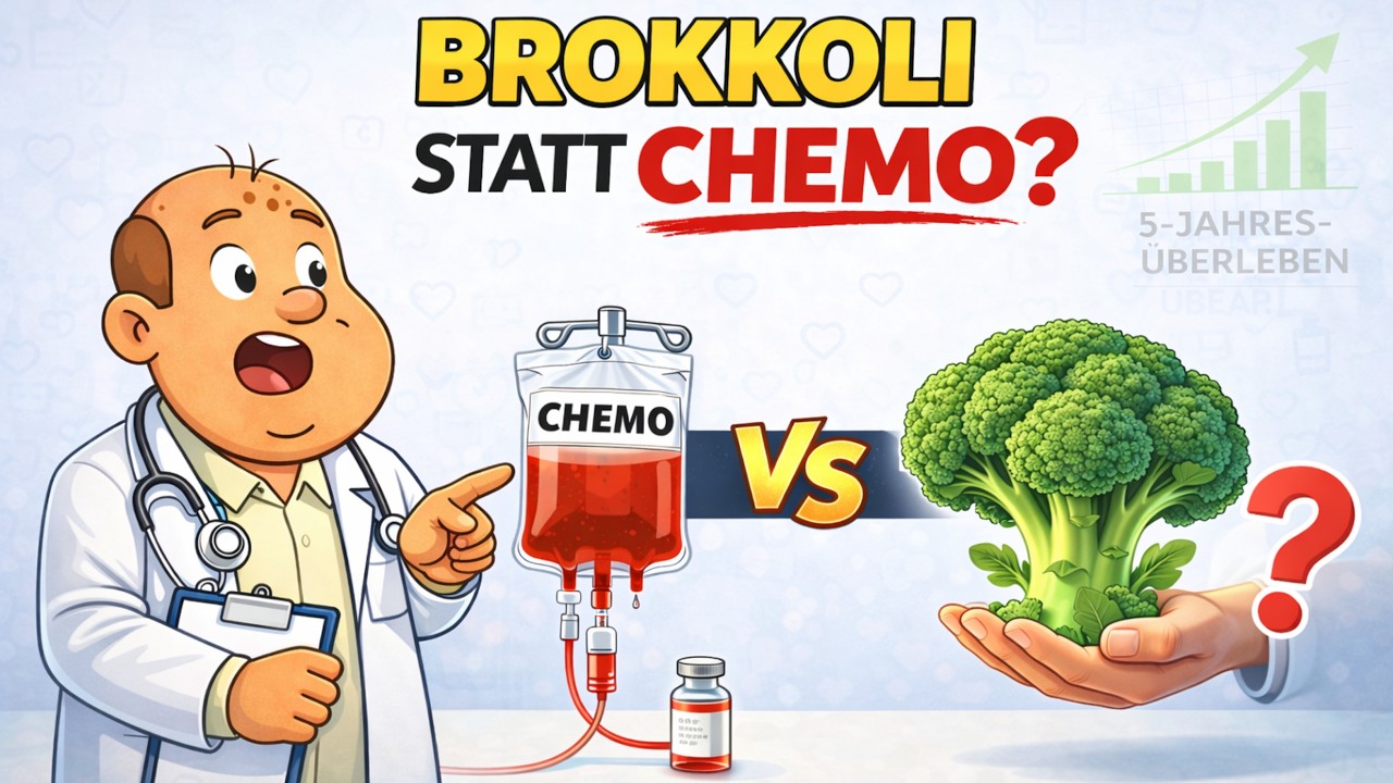 Chemotherapie vs. Brokkoli – 5-Jahres-Überlebensrate und Nebenwirkungen im REALITÄTSCHECK