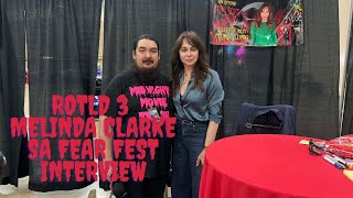 Celebrity ROTLD 3 Melinda Clarke SA Fear Fest Interview Profile