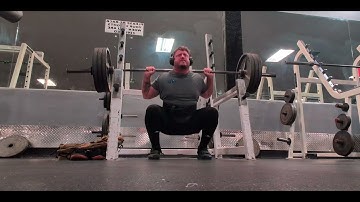315lb 3 x 3 pause squats