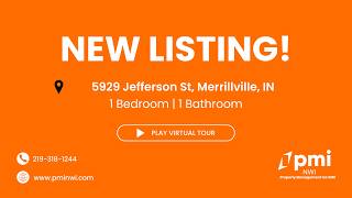 5929 Jefferson St Merrillville, IN 5929 Jefferson St Merrillville, IN