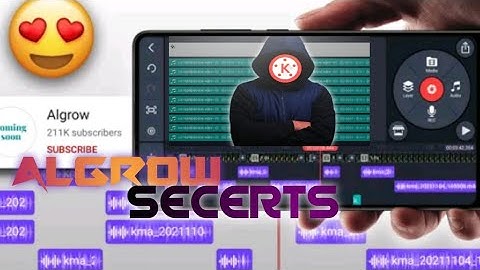 Top🔥 2 Text Animation ⭕Tricks in Kinemaster like @Algrow youtube | Text animation-How to edit Algrow