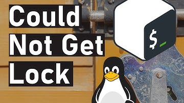 Installing a Linux Package during Stuck Update?? Waiting for Cache Lock: Could not get Lock
