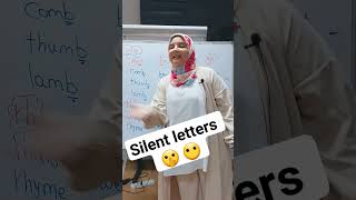 silent letters #التأسيس #shortvideo #english #منهج_كونكت #التأسيس #phonics #Amira_Rashad