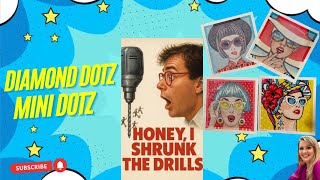 Unboxing & Completion! Diamond Dotz Mini Dots &…THEY SHRUNK THE DRILLS!!!