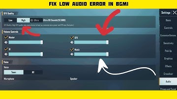 how to fix low sound problem after turning on mic in pubg mobile | how to fix low sound problem