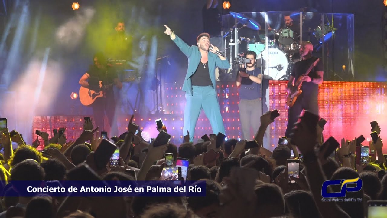 Concierto de Antonio José en Palma del Río