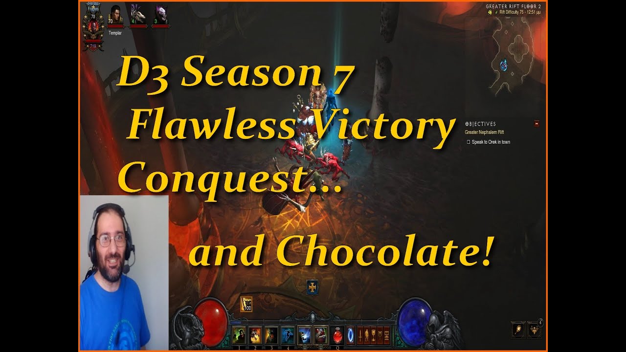 Diablo 3 S7 gr75 Solo Flawless ? Victory...