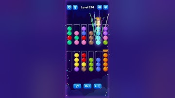 Ball Sort Puzzle level 271 to 275. #puzzle  #puzzlegame #strategy #gamer #games #game #gamers