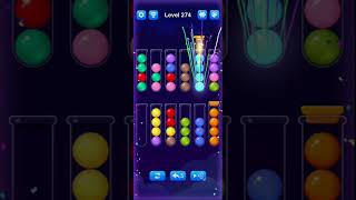 Ball Sort Puzzle level 271 to 275. #puzzle  #puzzlegame #strategy #gamer #games #game #gamers