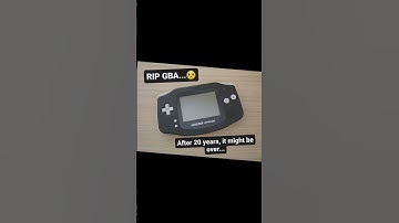 Gameboy Advance Death #gba #nintendo #gameboyadvance #retrogaming #retrogamer #rip