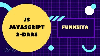 Javascript 2-online dars (js funksiya xolatida ishlatish)