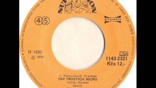 Václav Neckář - Pár prostých řádků [1979 Vinyl Records 45rpm]