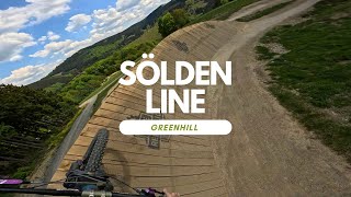 Sölden Line | New Shape 2024 | Bikepark Greenhill POV RAW full run