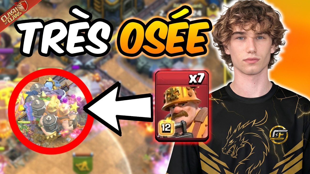 IL OSE SORTIR CETTE TROUPE OUBLIÉE EN HDV 18 ! ⛏️ (Très risqué)