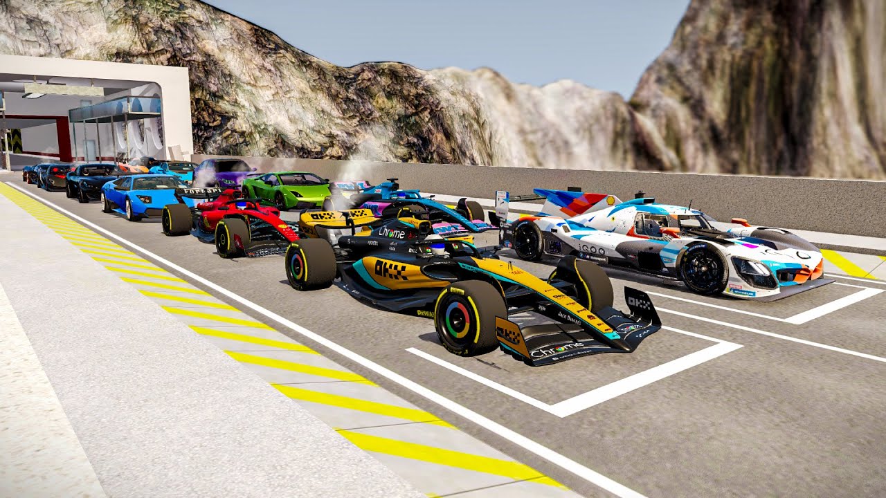 Big Ramp Jumps with Expensive Cars #51 |  BeamNG Drive