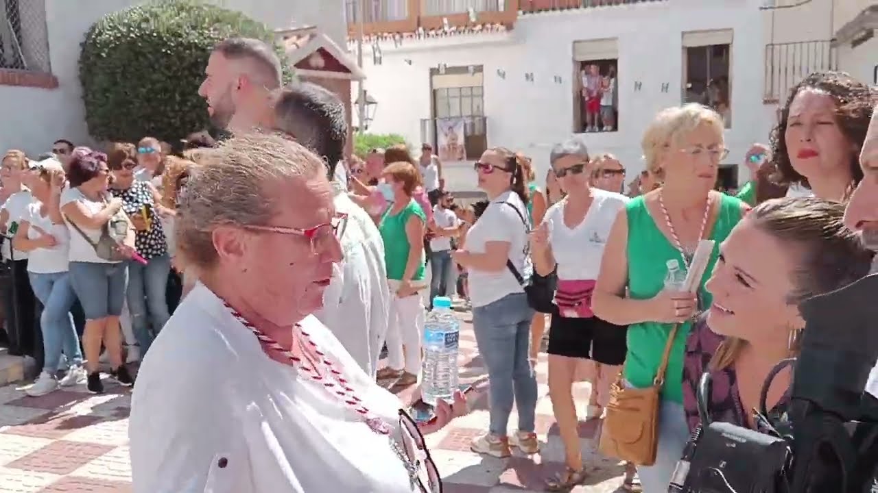 Procesión Tolox cohetá 2022. San Roque. Cohete.