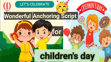 Anchoring Script for Children