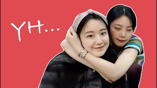 Shuhua Blushes After Soojin Calls Her Cute And Hugs Her...