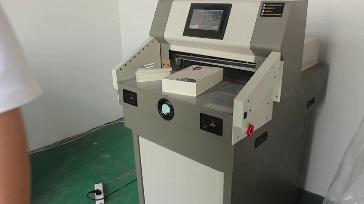 4606M electric paper cutter,auto paper cutting machine, 18inch paper guillotines