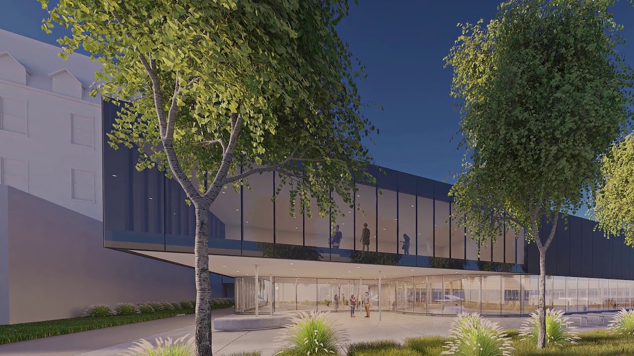Présentation des plans architecturaux du nouveau complexe sportif du Collège Notre-dame