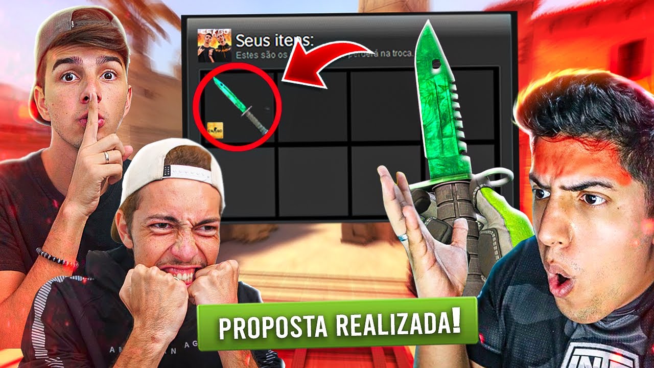 COMO SCAMMAMOS A FACA DE R$ 30.000 DO CACHORRO1337