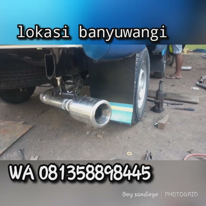 L300 exhaust brake banyuwangi ngirrrr nguuuuukkk(knalpot anjing/srigala)